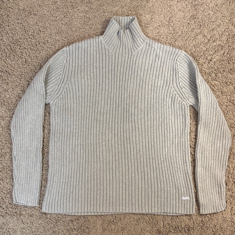 DKNY Ribbed Turtleneck Sweater